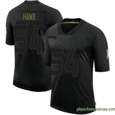 Mens Green Bay Packers Aj Hawk Black Game 2020 Salute To Service Gbp212 Jersey GBP326